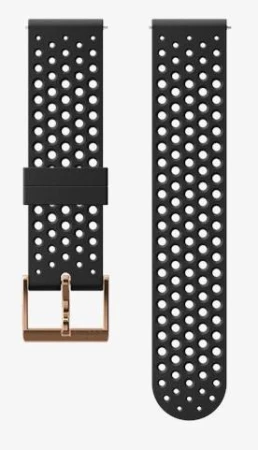 Suunto Suunto 20mm Athletic 1 Silicone Strap Slate Grey Copper Size S