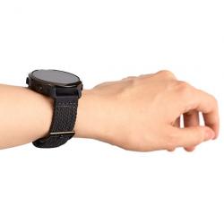 Suunto Suunto 20mm Athletic 5 Braided Textile Strap All Black Size S
