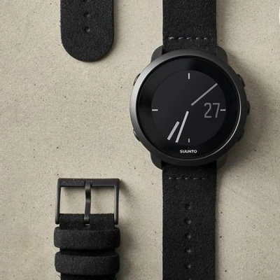 Suunto Urban 4 Microfiber All Black 20 mm řemínek