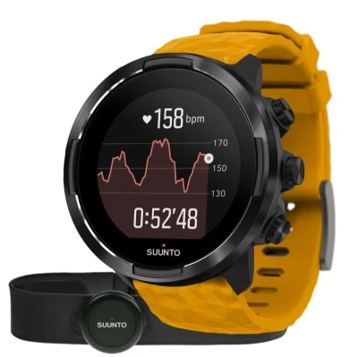 Suunto Suunto 9 Baro Black Amber + HR Belt (AKČNÍ CENA)