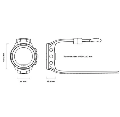 Suunto Suunto 9 Baro Black Amber + HR Belt (AKČNÍ CENA)