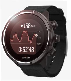 Suunto Suunto 9 Baro Titanium Black Leather + Microfiber (AKČNÁ CENA)