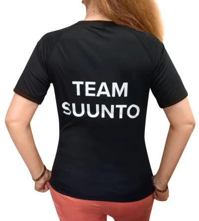 Suunto černé dámské běžecké tričko
