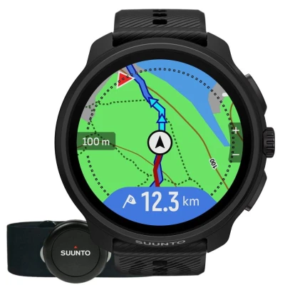 Suunto Race 2 All Black Performance sportovní hodinky