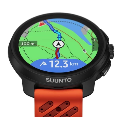 Suunto Race 2 Coral Orange sportovní hodinky s GPS