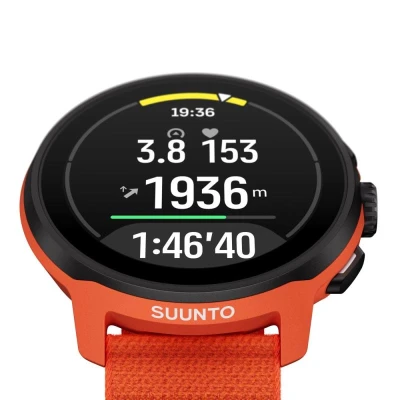 Suunto Run Coral Orange Performance sportovní hodinky