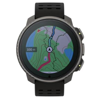 Suunto Vertical Titanium Solar Black Performance sportovní GPS hodinky