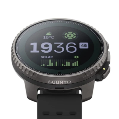 Suunto Vertical Titanium Solar Black Performance sportovní GPS hodinky