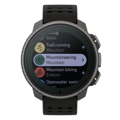 Suunto Vertical Titanium Solar Black Performance sportovní GPS hodinky