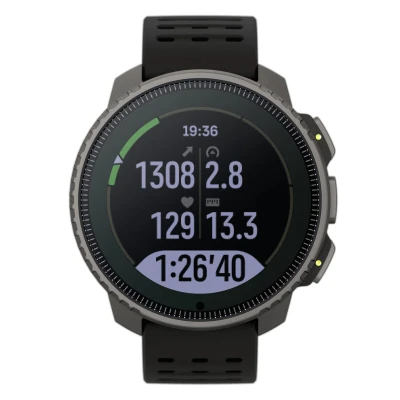 Suunto Vertical Titanium Solar Black Performance sportovní GPS hodinky