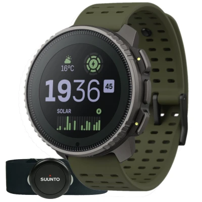 Suunto Vertical Titanium Solar Forest Performance GPS hodinky