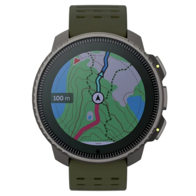 Suunto Vertical Titanium Solar Forest Performance GPS hodinky