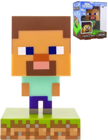 Světlo Icon Light Steve (Minecraft) dětská noční lampička na baterie