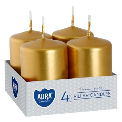 Admit Svíčka adventní 60x38/40mm ZLA (4ks)