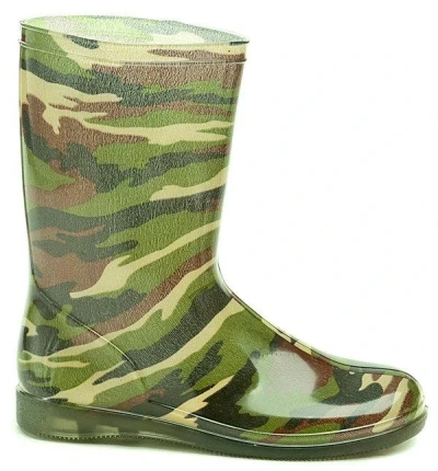 Svit Holínky Army zelené dámská obuv