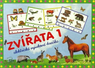 Svoboda VOLTÍK Hra Zvířata 1 elektronická vědomostní na baterie Světlo