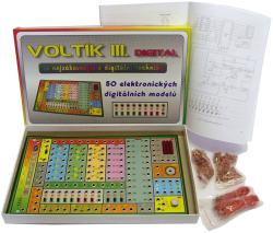 Svoboda VOLTÍK III. Elektronická stavebnice 50 modelů na baterie Světlo Zvuk