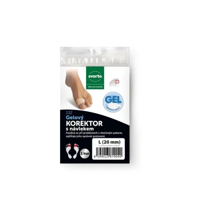 Svorto Gel. korektor s návlekem POUZE M (Ø 15mm) (VÝPRODEJ)