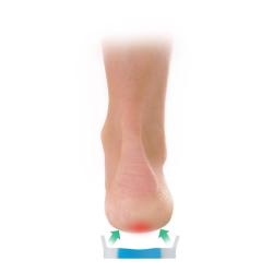 Svorto Gelové podpatěnky se zvýšeným okrajem POUZE 38-42 (M) (VÝPRODEJ)