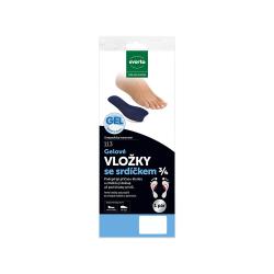 Svorto Gelové vložky se srdíčkem 3/4
