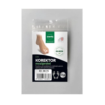Svorto Korektor meziprstní POUZE 37-41 (2) (VÝPRODEJ)