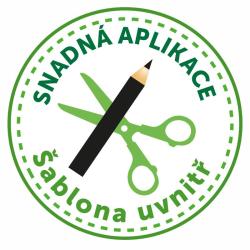 Svorto Srdíčka samolepicí L plus P černá POUZE 2 (VÝPRODEJ)