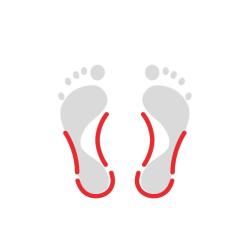 Svorto Vložky s patním lůžkem dětské POUZE EU 35-36 (VÝPRODEJ)