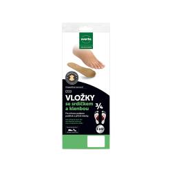 Svorto Vložky se srdíčkem a klenbou 3/4