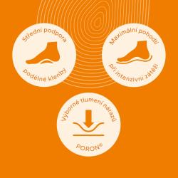 Svorto Sport Balance oranžové sportovní vložky