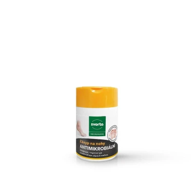 Svorto Zásyp na nohy ANTIMIKROBIÁLNÍ 50 g