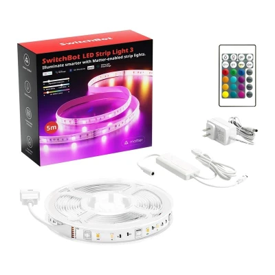 SwitchBot LED Strip Light 3 bílý 5 m chytrý LED pásek