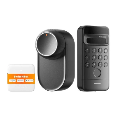Switchbot Chytrý zámek Ultra 3 v 1 s ovládacím panelem Hub Mini Matter a klávesnicí Vision