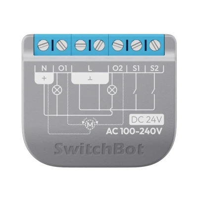 SwitchBot Relay Switch 2PM dvoukanálový chytrý spínač