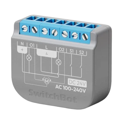 SwitchBot Relay Switch 2PM dvoukanálový chytrý spínač