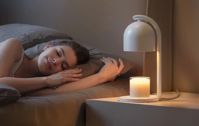 SwitchBot Candle Warmer bílý inteligentní ohřívač svíček