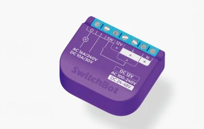 SwitchBot Reléový spínač 1 inteligentní spínač s beznapěťovým kontaktem