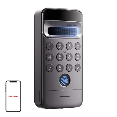 SwitchBot Keypad Vision Pro tmavě šedá klávesnice pro chytrý zámek