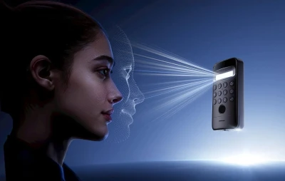 SwitchBot Keypad Vision Pro tmavě šedá klávesnice pro chytrý zámek