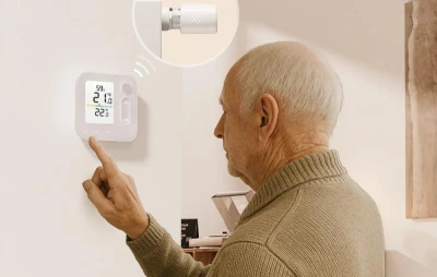 SwitchBot Home bílý ovládací panel klimatizace