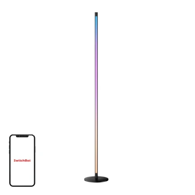 SwitchBot RGBICWW černá stojací lampa
