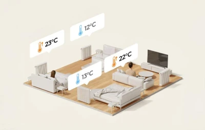 SwitchBot W7830000 bílá termostatická hlavice