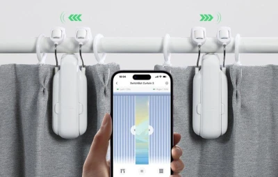 SwitchBot Rod 3 bílý záclonový motor