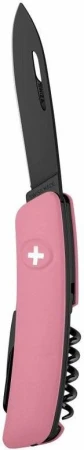 Swiza vreckový nôž D01 Allblack Standard pink