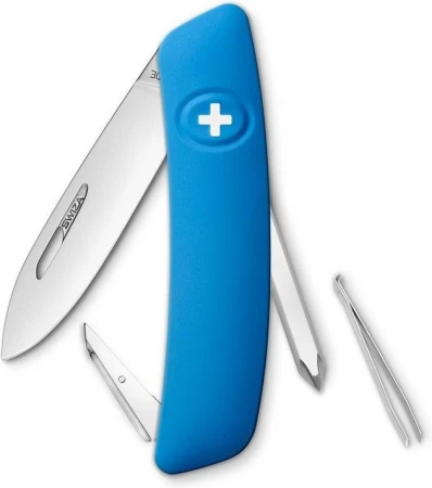 Swiza vreckový nôž D02 Standard blue darčekové balenie