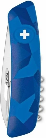 Swiza vreckový nôž D03 Standard Camo Livor blue