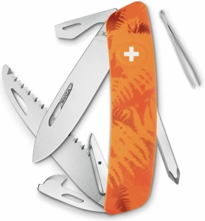 Swiza kapesní nůž D06 Standard Camo Filix orange