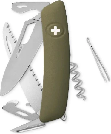 SWIZA Kapesní nůž SH05R AM Single Hand Khaki