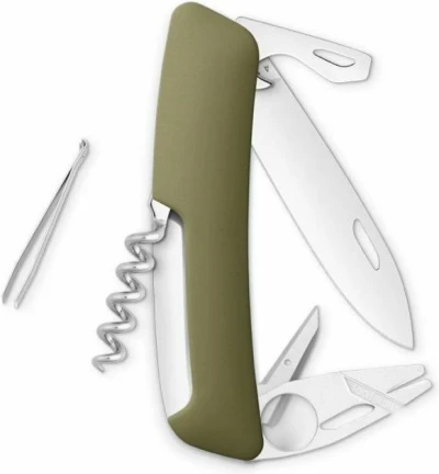 Swiza vreckový nôž TT03 Tick-Tool olive