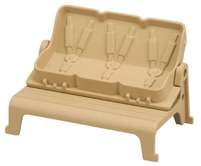 Sylvanian Families Auto Van růžové s nosičem herní set s doplňky plast