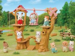 Sylvanian Families dětské lanový park s figurkou králíka doplněk k herním sadám